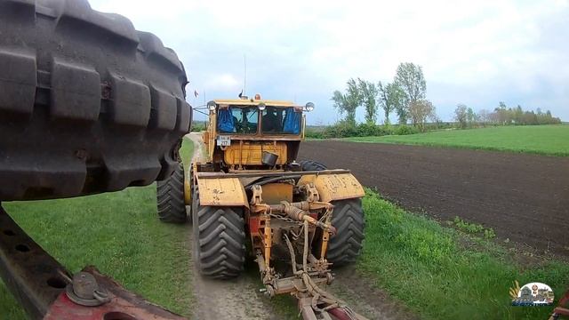 Вернёмся на К701 с культиваций|вид с культиватора