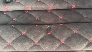 Перетяжка и ремонт салона Ивеко Стралис из г . Рязани . Строгий черный и немного красного)