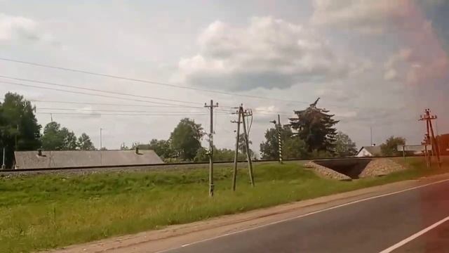 Молодечно–Вилейка. Поездка на автобусе МАЗ-103.462, Г/№ AK 6194-5, маршрут №202с (30.06.2022) смотреть онлайн