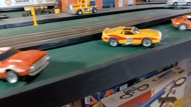 AFX Slot Cars Runners Line Up Car Collection HO Aurora Tyco смотреть онлайн