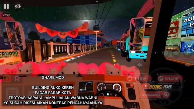 SHARE MOD BUILDING RUKO,TROTOAR,PAGAR ASPAL (KOTA/MAPS JAWA LAMA DLL)| BUSSID V3.5