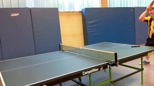 Тренировка 5-Топ-спин справа 2014.07.01.