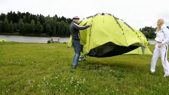 Автоматическая палатка Norfin Hake 4 смотреть онлайн