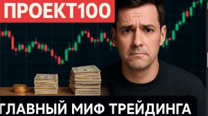 Проект100. Главный миф трейдинга