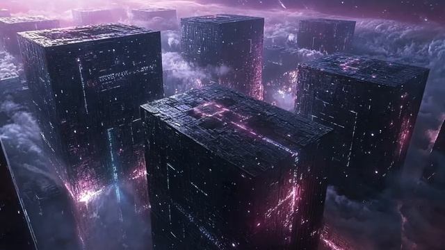 Dark Matter Symphony - Dark Electronic Mix Atmospheric Sci-Fi AI Space Music Video смотреть онлайн