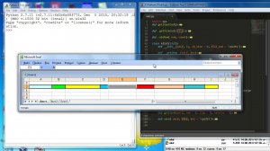 py017 Питон проекция текстового файла на числовой массив