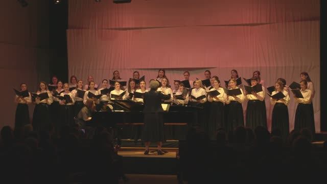 БРОННЕР "Душа хотела б быть звездой" для хора и фортепиано/ BRONNER The soul would like to be a star