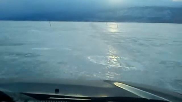 ледовая переправа на остров Ольхон смотреть онлайн