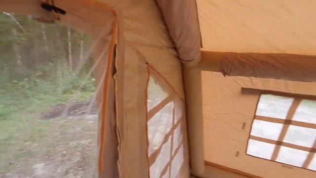 Надувная палатка дом 13кв.м.