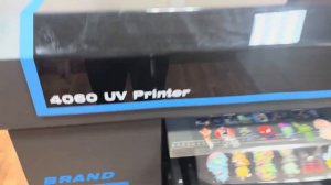 УФ принтер FS-4060uv-xp600 два в одном: планшетный УФ принтер + рулонный DTF UV принтер