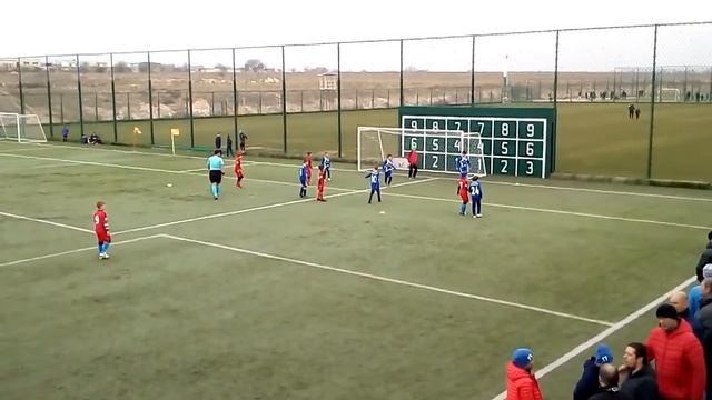 Крымская весна 2019г. СКИФ 2009(Новопавловка)-Олимпик(Армянск) 7:2(2 тайм) среди юношей 2009г.р.