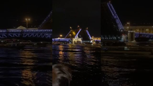 Разводные мосты, Санкт-Петербург....