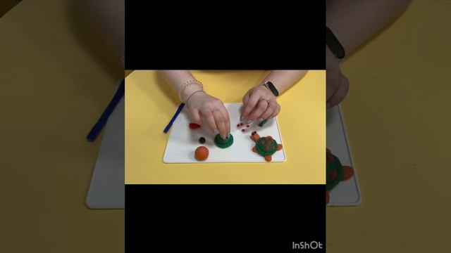 Черепашка лепка