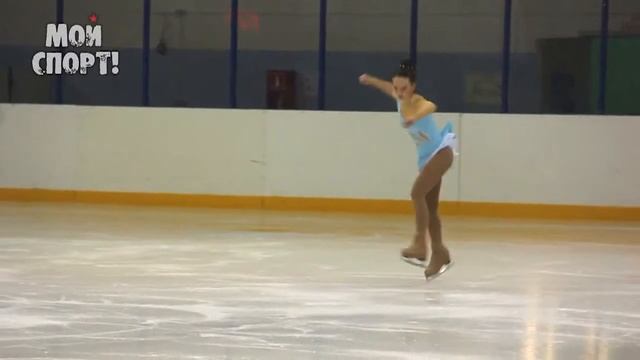Показательное выступление фигуристок.Якутск смотреть онлайн