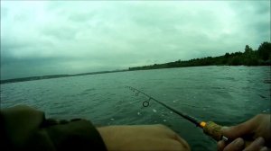 Щука на блесну от Понтона 21 с первого заброса