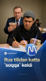 Rus tilidan katta «soqqa» keldi