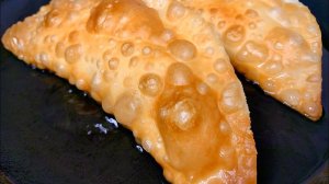 Секрет Пузырчатых Чебуреков! Самое Простое и Удачное тесто! Сочные, Хрустящие Домашние Чебуреки!