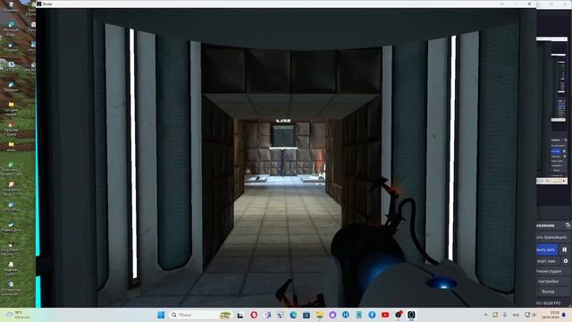 я прошёл portal до мод-го portal gun'а смотреть онлайн