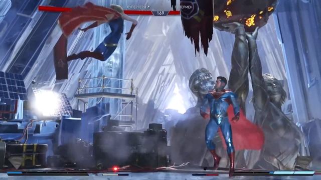 Injustice 2 - Глава 9: Последняя Надежда Криптона - Супергёрл (Сюжет) (Gameplay) смотреть онлайн