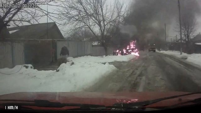 Северск пожар на ул.Пушкина 03,02,2018г смотреть онлайн