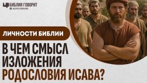 В чем смысл изложения родословия Исава? | "Библия говорит" - Алексей Коломийцев
