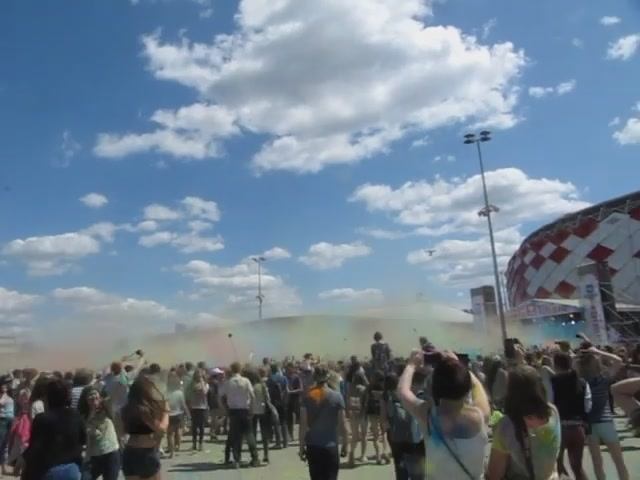 Фестиваль красок Холи.12.06.2015г.