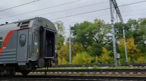 ЭП2К-245 с пассажирским поездом