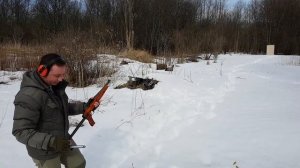 ТОЗ-106 /-/ Пуля Лиман (Lyman) 20к на порохе Drago S. Первая попытка (неудачная)