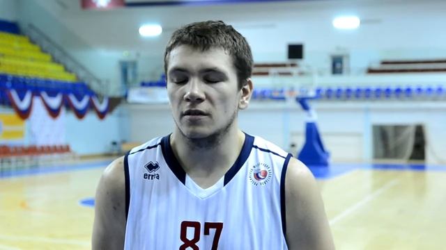 Самара-СГЭУ - послематчевое интервью Лидяева смотреть онлайн