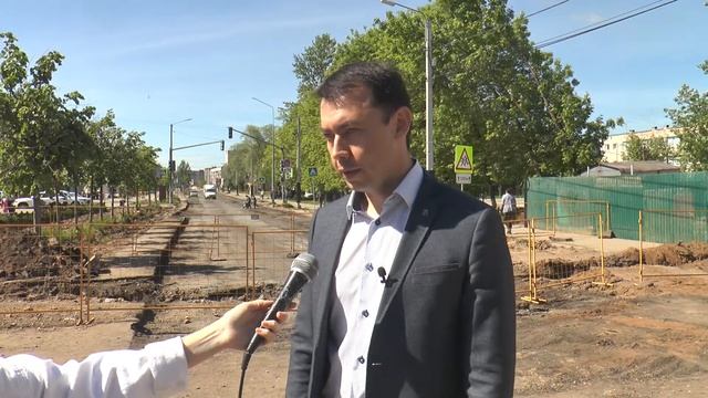 Глава рассказал о ремонте улицы Моторостроителей смотреть онлайн