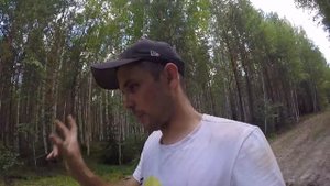 Металлокоп за Уралом. Один в Лесу. Нарушил технику безопасности.