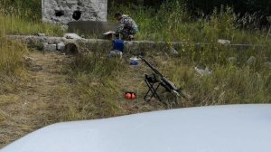 Тест пули  СП-18 и СП-18М калибра 9.6/53 Ланкастер по мокрой газете. Часть 2