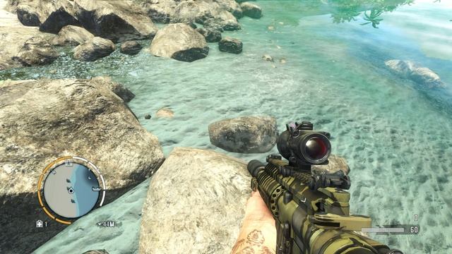 ДОСТИЖЕНИЕ БЕССТРАШНЫЙ ИЛИ ГЛУПЫЙ В ИГРЕ FAR CRY 3 ПОГРУЗИЛСЯ БОЛЕЕ ЧЕМ НА 60 М