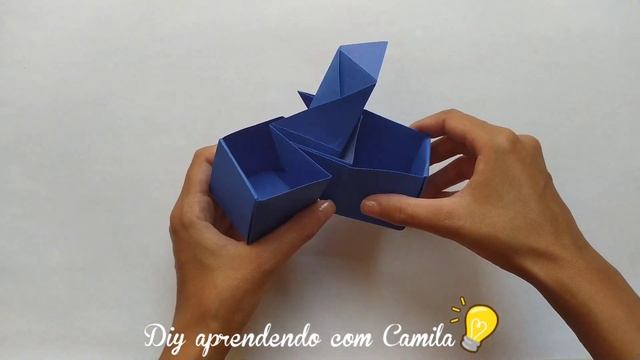 DIY MINI GAVETEIRO DE PAPEL ✂️ ORIGAMI смотреть онлайн
