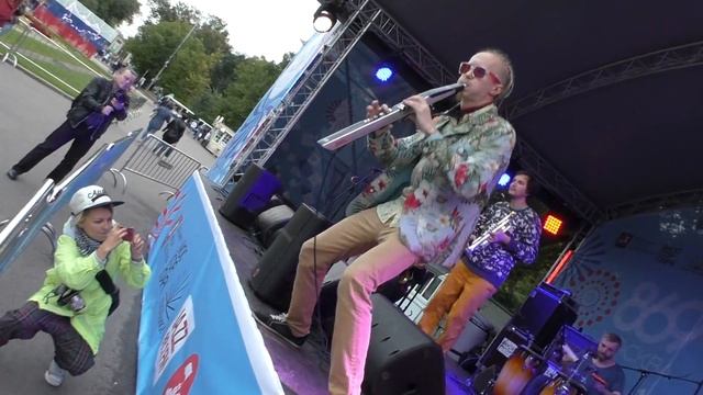 1/2 Orchestra - Pinball / Milla Jovovich @ Парк Сокольники 11.09.2016 смотреть онлайн