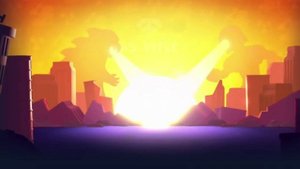 Фон "Охота на Кайдзю" | Background "Crash The Kaiju" (моя версия)