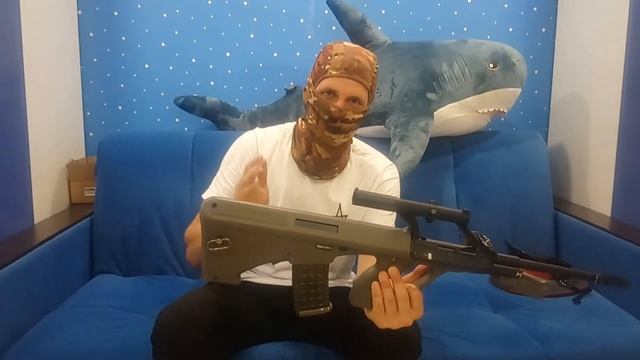 Как отсоединить магазин от страйкбольного Steyr aug смотреть онлайн