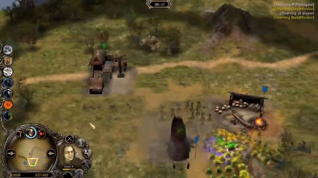 Dark (Solas) vs DJP ( мордор v изенгард). смотреть онлайн