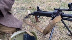 Пулемет Дегтярева ДТ -29 танковая модификация, как происходит зарядка диска на 64 патрона