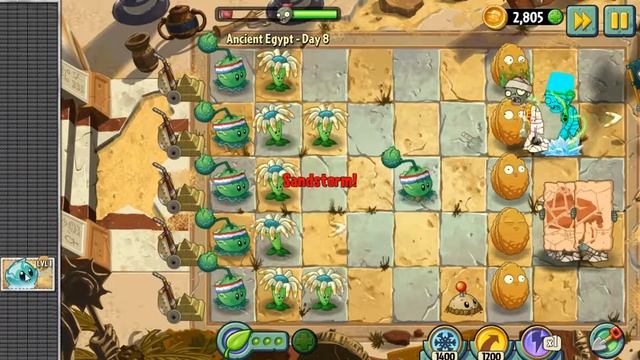 #6 Древний Египет День 8 Зомби против растений 2 смотреть онлайн