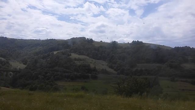 Поїздка електричкою через Карпати з Мукачева смотреть онлайн