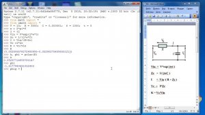py005 Питон расчет RC цепочки для гармонического сигнала