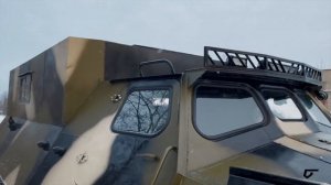 Вездеход ГТ-Т со штатным мотором В6-А и металлическим кунгом / ГИРТЕК