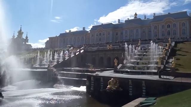 Открытие летнего сезона в  Петергофе 2016