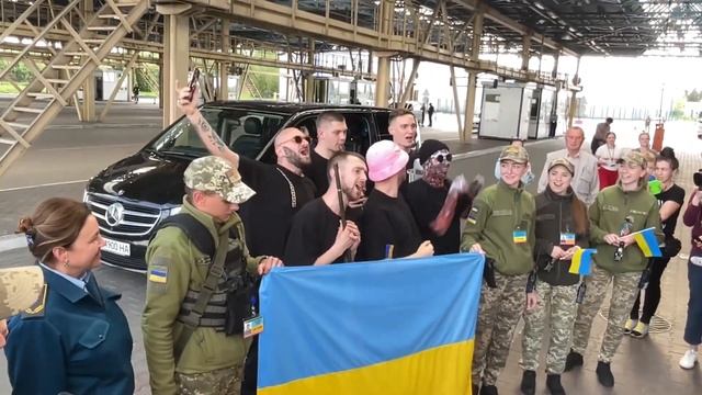 💙💛На кордоні зустрічали переможців Євробачення 2022 — Kalush Orchestra 16.05.2022