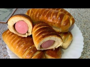 ВЫ забудете о Тесте из Магазина! Мягкое Пушистое Тесто для Сосисок!