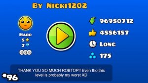 Какой САМЫЙ ПОПУЛЯРНЫЙ УРОВЕНЬ В Geometry Dash?