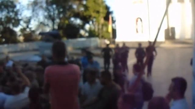 Охрана Труханова подралась с патриотами на День Одессы смотреть онлайн