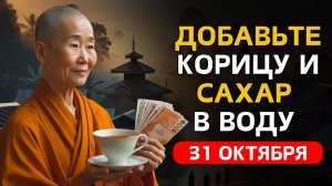 КОРИЦА + САХАР = ИЗОБИЛИЕ! Секрет буддийских монахов для богатства