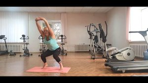 Упражнение для укрепления живота и ног | ЛФК